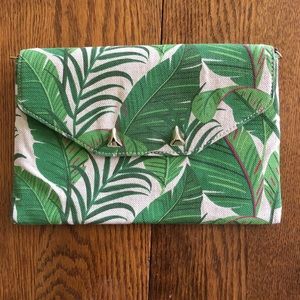 NWOT City slim w/green palms